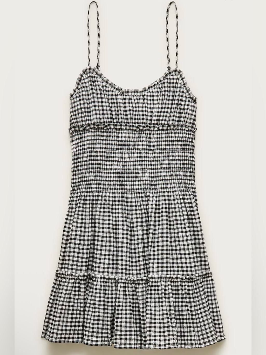 J. Crew | Smocked Mini Dress In Gingham